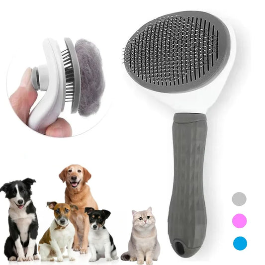 PurrBrush – Selbstreinigender Kamm für Hunde und Katzen