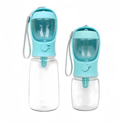HydraPet 2in1  – Trinkflasche & Snackbehälter für unterwegs